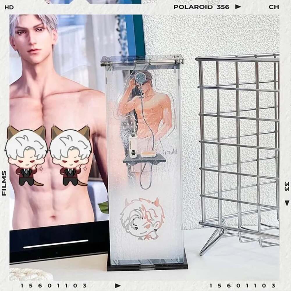 Sylus Bathroom Series Acrylic Stand - Love and Deepspace Peripheral, Stylish Des